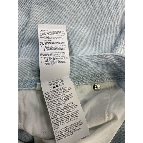 Versace Wide-Leg Cargo Jeans - Size 25 - Picture 6 of 6